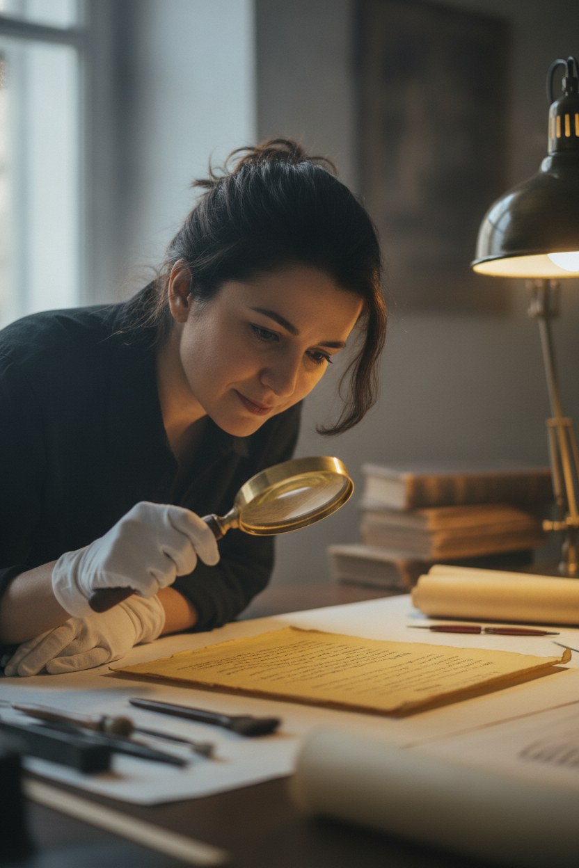 Ayça Toprak, konservasyon asistanı